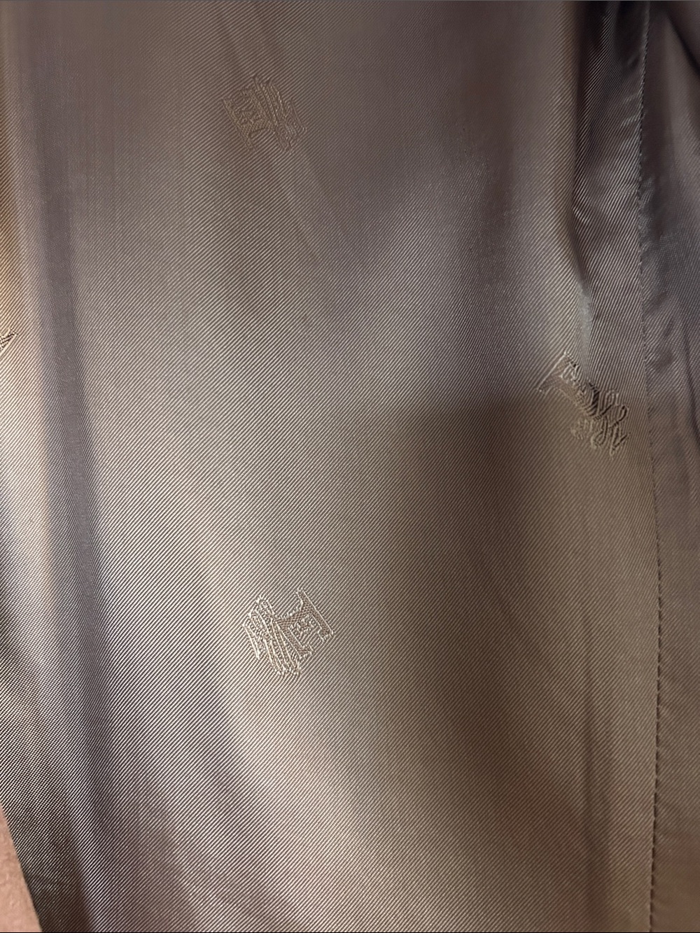 Escada Rust Brown Double-Breasted Blazer Jacket - Picture 10 of 10